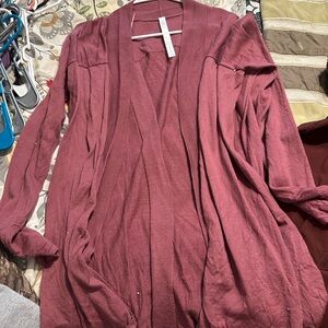 Merino wool cardigan